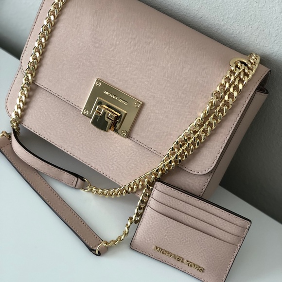 Michael Kors Handbags - NWT Michael kors Tina Shoulder Bag & Cardholder